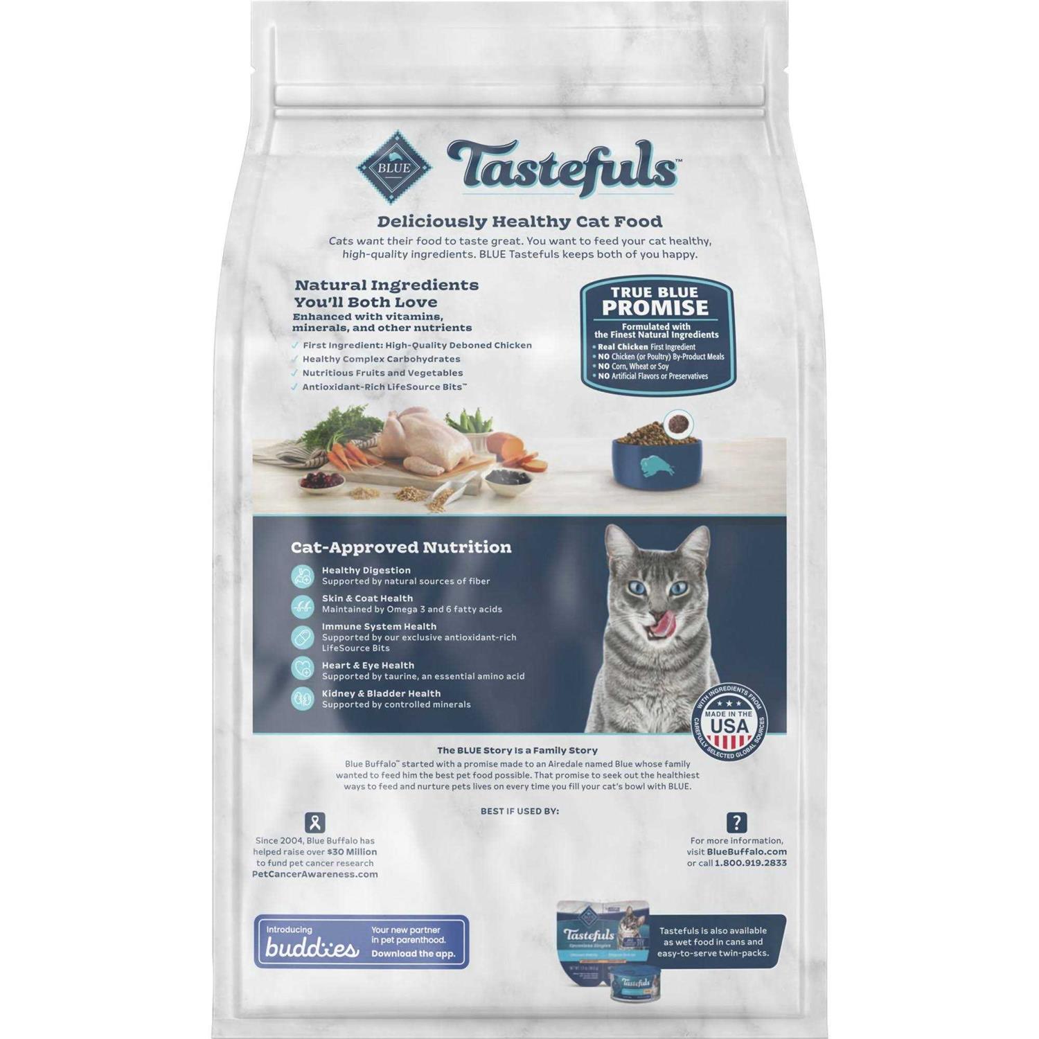 Blue Buffalo Indoor Health Adult Cat Food Chicken & Brown Rice Recipe - Nail Gallerys