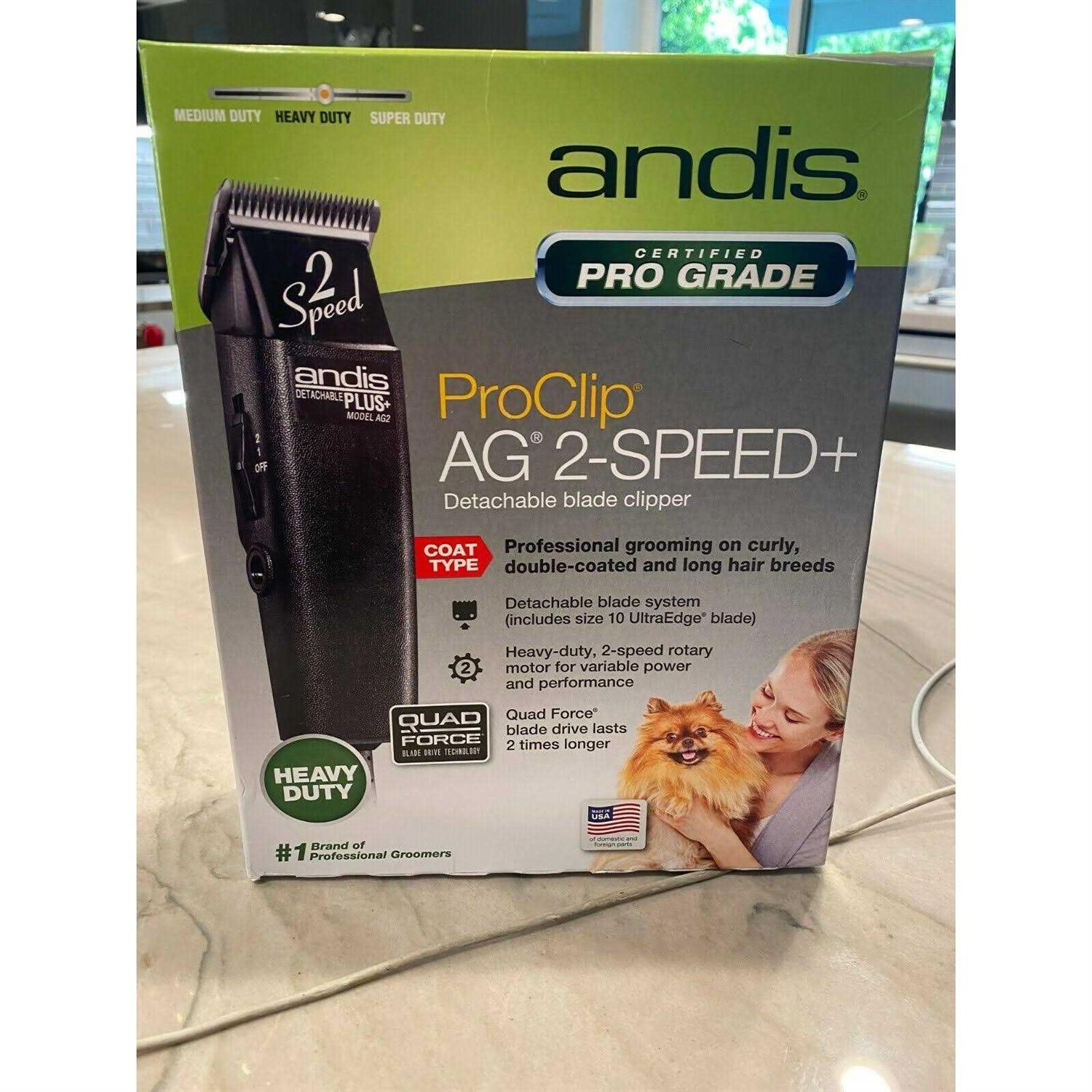 Andis ProClip AG2 2-Speed Detachable Blade Clipper - Nail Gallerys