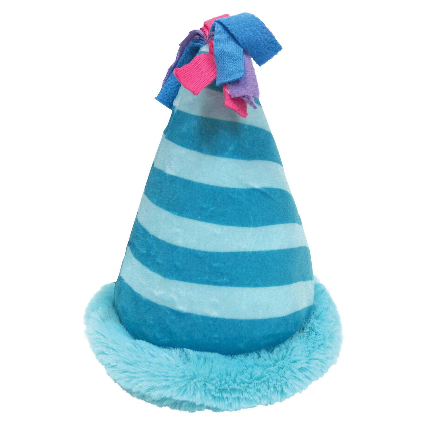fouFIT Birthday Hat Crinkle Plush Dog Toy - Nail Gallerys