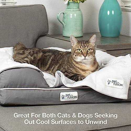 PetFusion Premium Cat and Dog Cooling Blanket Lightweight Pet Blanket - Nail Gallerys