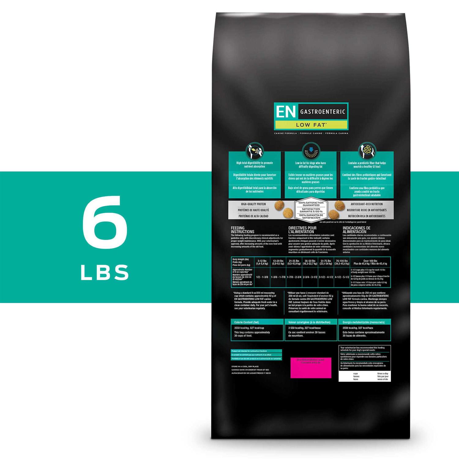 Purina Pro Plan Veterinary Diets EN Gastroenteric Low Fat Canine Formula Dry Dog Food - Nail Gallerys