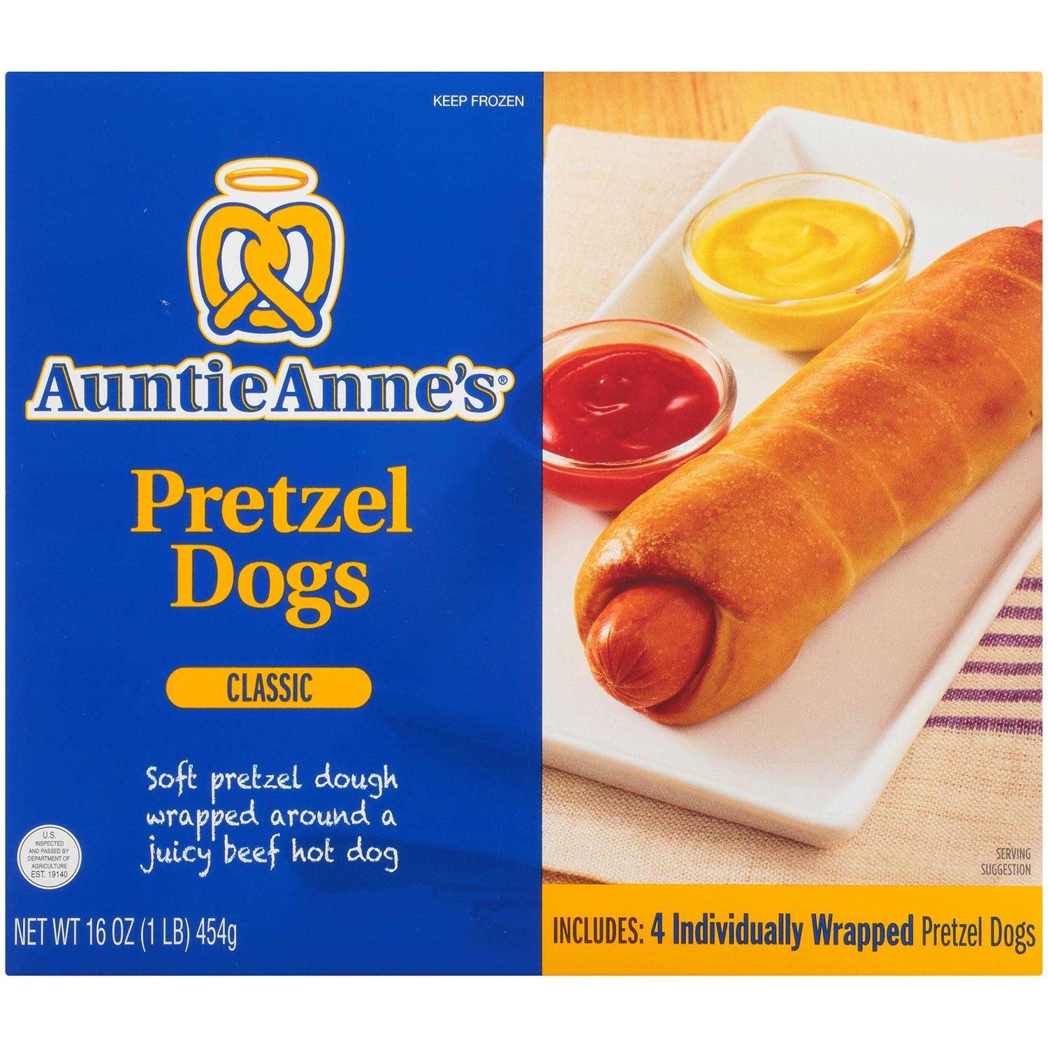 Auntie Anne’s All Beef Classic Pretzel Dogs - Nail Gallerys