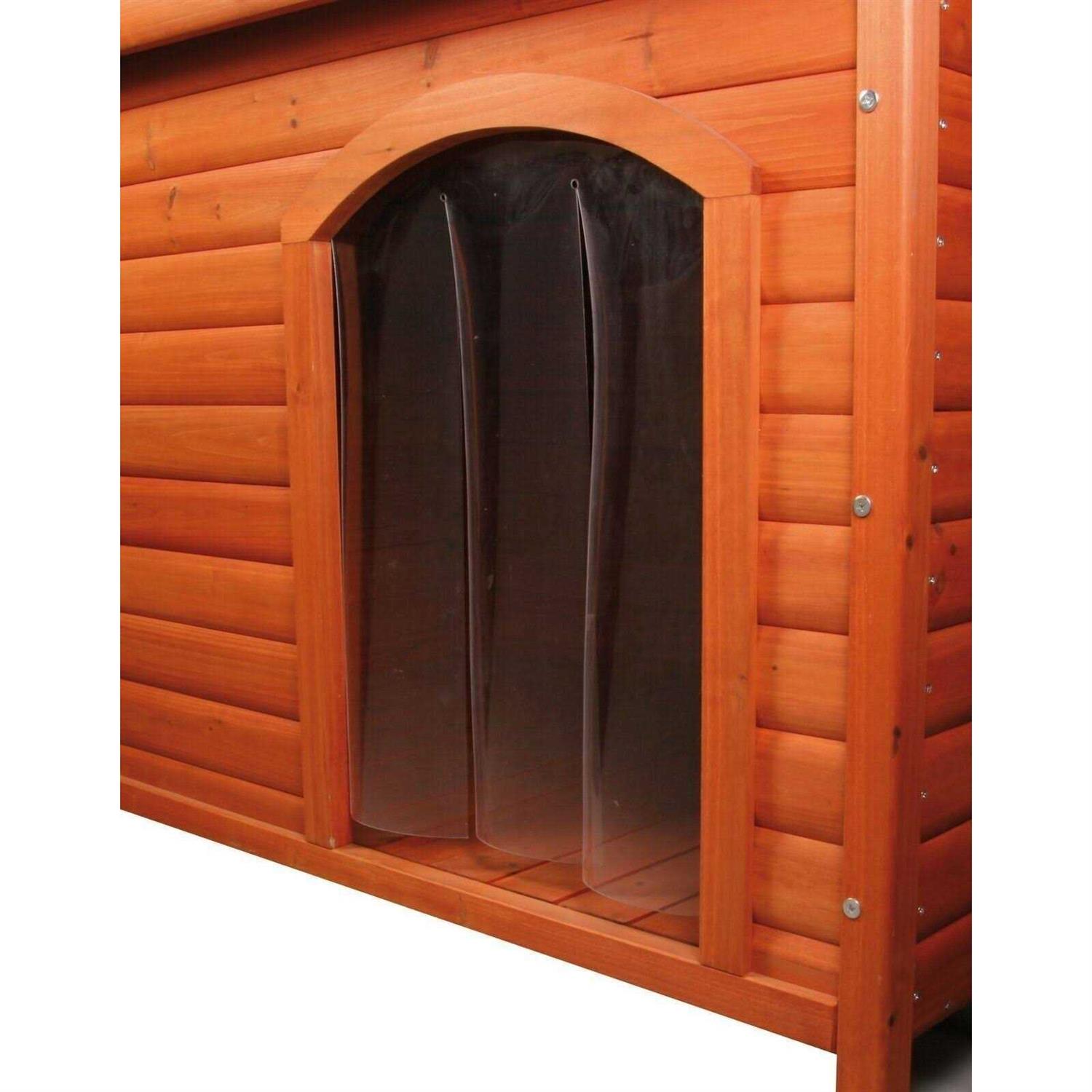 TRIXIE Natura Vinyl Door Flaps for Classic Dog House - Nail Gallerys