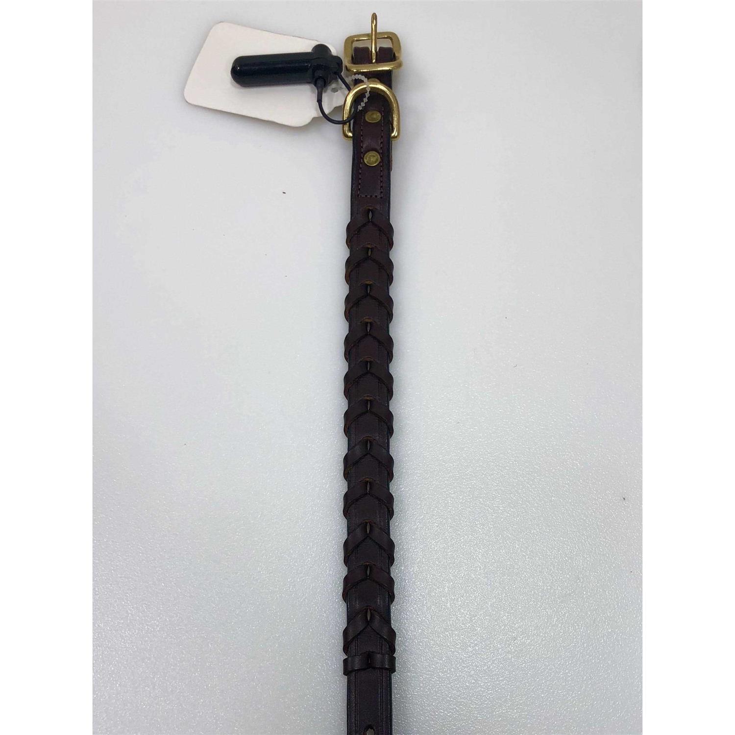 Tory Leather Rolled Leather Dog Collar - Nail Gallerys