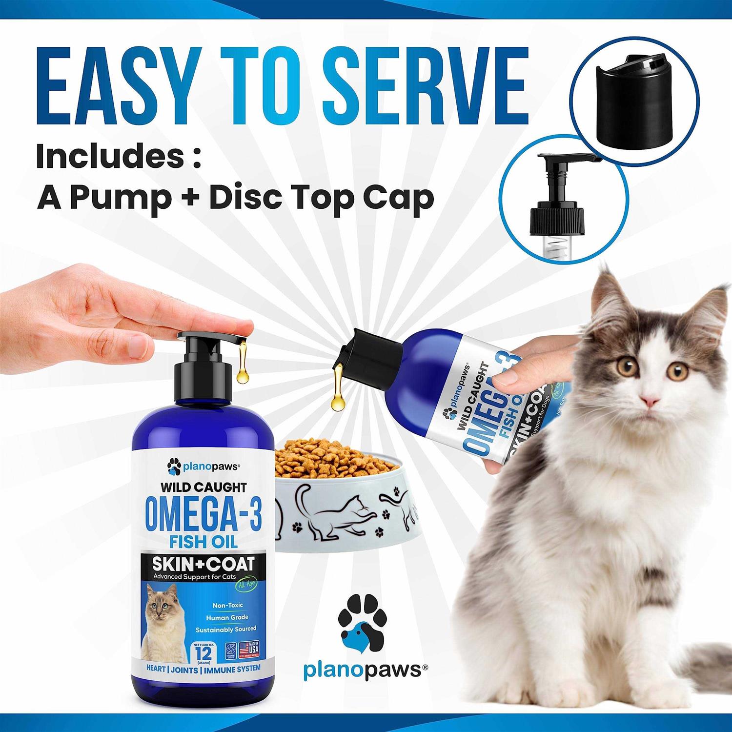 planopaws Omega 3 Fish Oil for Cats Better Than Salmon Oil for Cats - Nail Gallerys