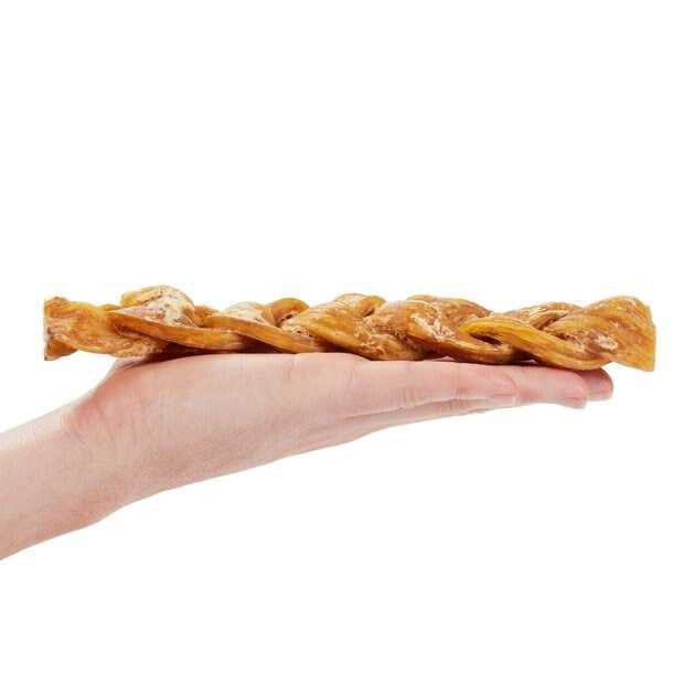 Bones & Chews Braided Water Buffalo Tendon Dog Chews - Nail Gallerys