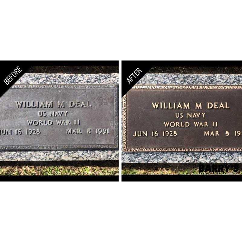 Barry’s Restore It All Products Cemetery Marker Care System - Nail Gallerys