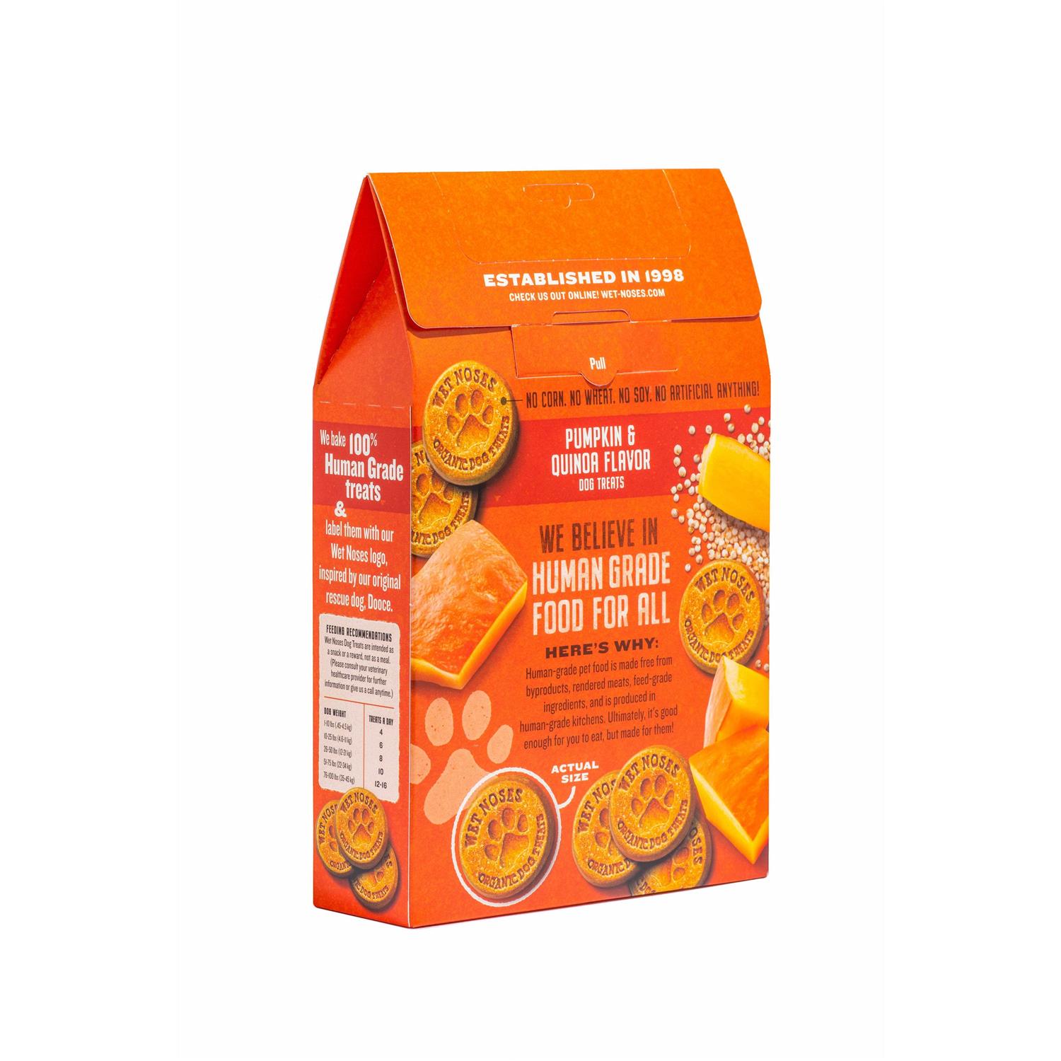 Wet Noses Grain Free Pumpkin Quinoa Dog Treats - Nail Gallerys