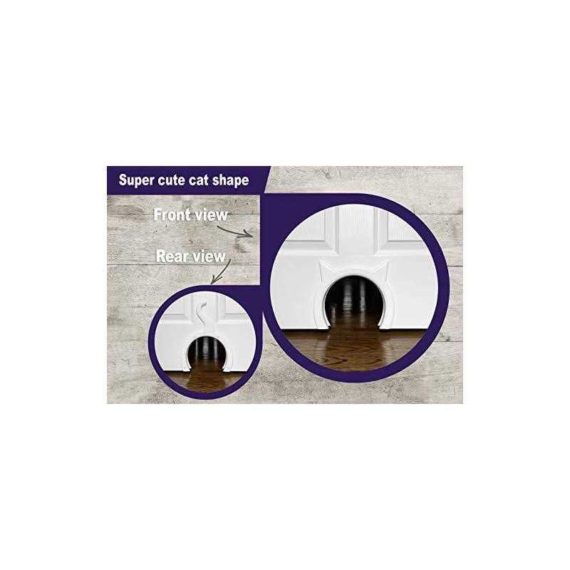 The Kitty Pass Interior Cat Door Hidden Litter Box Pet Door for Cats up to 21 lbs Pet Box - Nail Gallerys