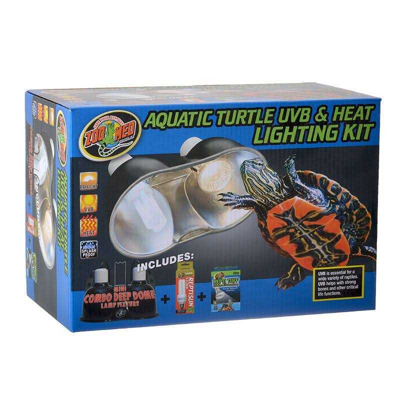 Zoo Med Aquatic Turtle UVB Heat Lighting Kit - Nail Gallerys