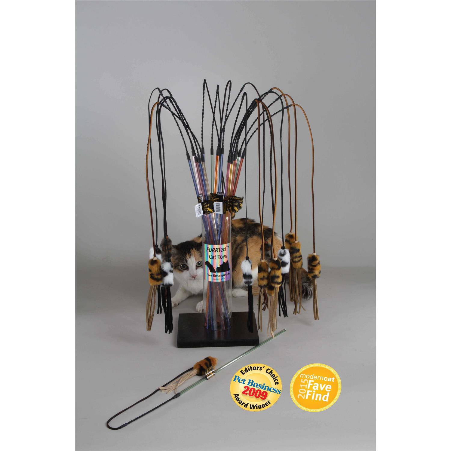 PURRfect Leather Bouncer Cat Toy - Nail Gallerys