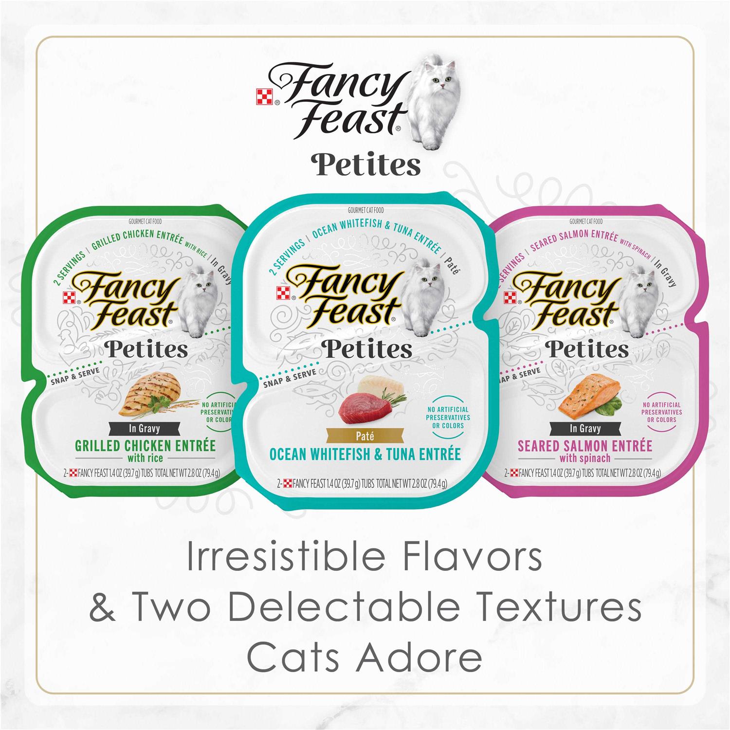 Purina Fancy Feast Petites Gravy Wet Cat Food Tender Beef with Carrots - Nail Gallerys