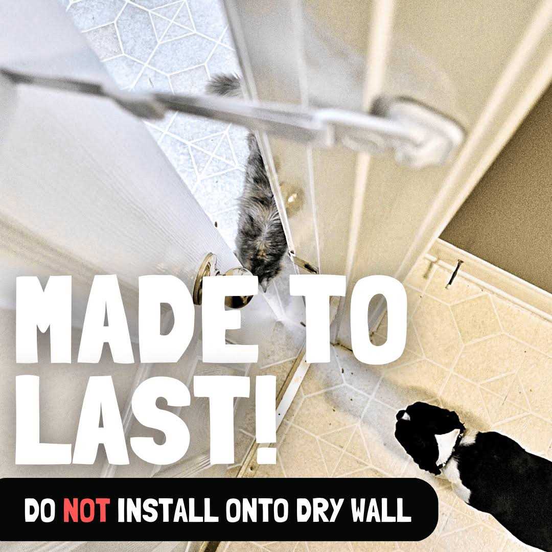 Door Buddy Door Latch Dog Litter Box Cat Door - Nail Gallerys