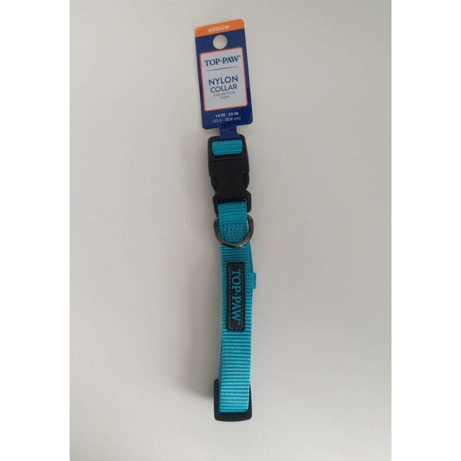 Top Paw Gunmetal Core Dog Collar - Nail Gallerys