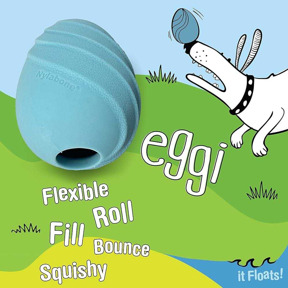 Nylabone Creative Play Eggi Dog Toy - Nail Gallerys