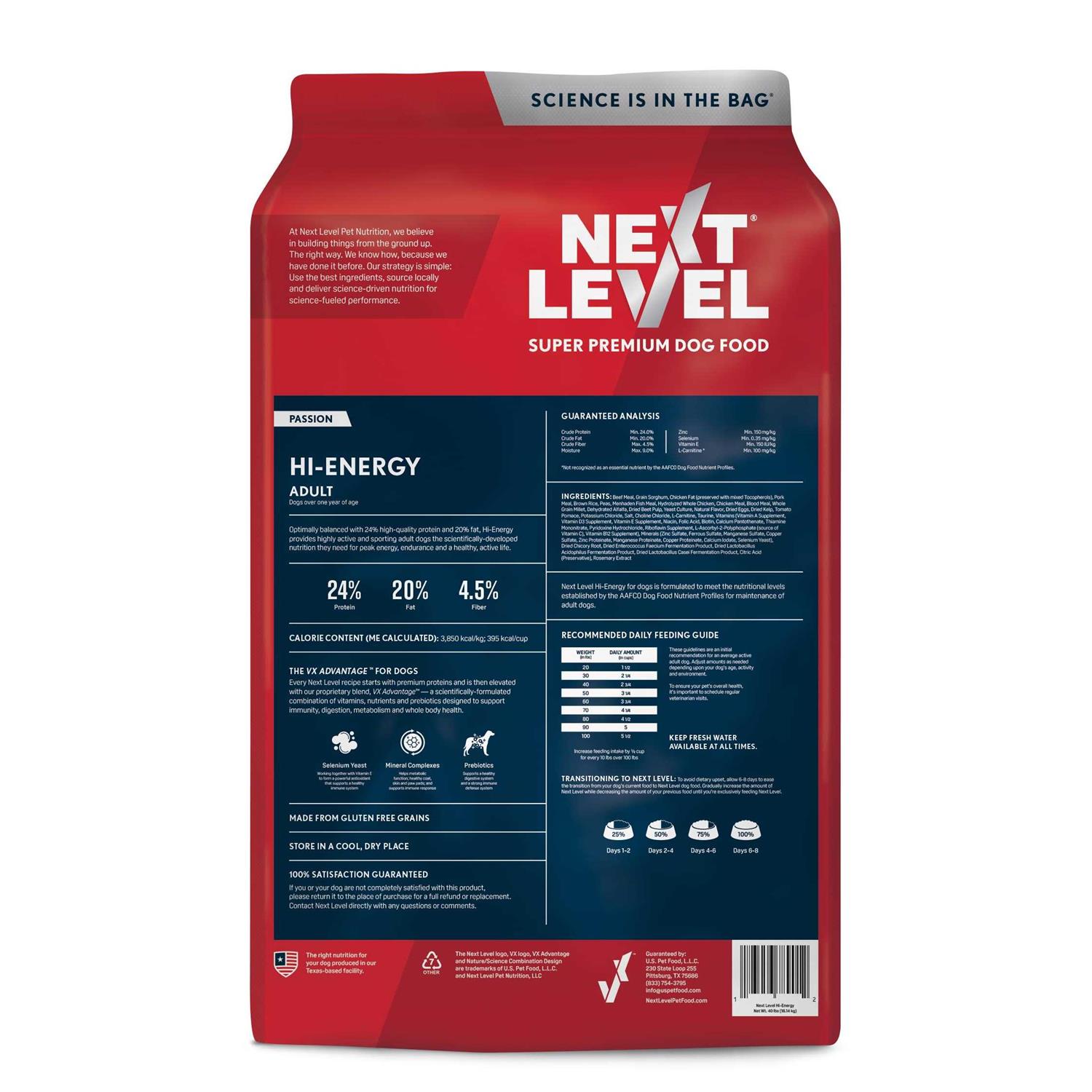 Next Level Hi-Energy Adult Dry Dog Food - Nail Gallerys