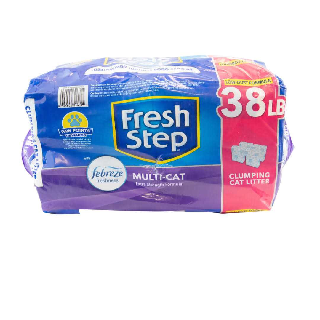 Fresh Step Multi-Cat Scented Litter Febreze - Nail Gallerys