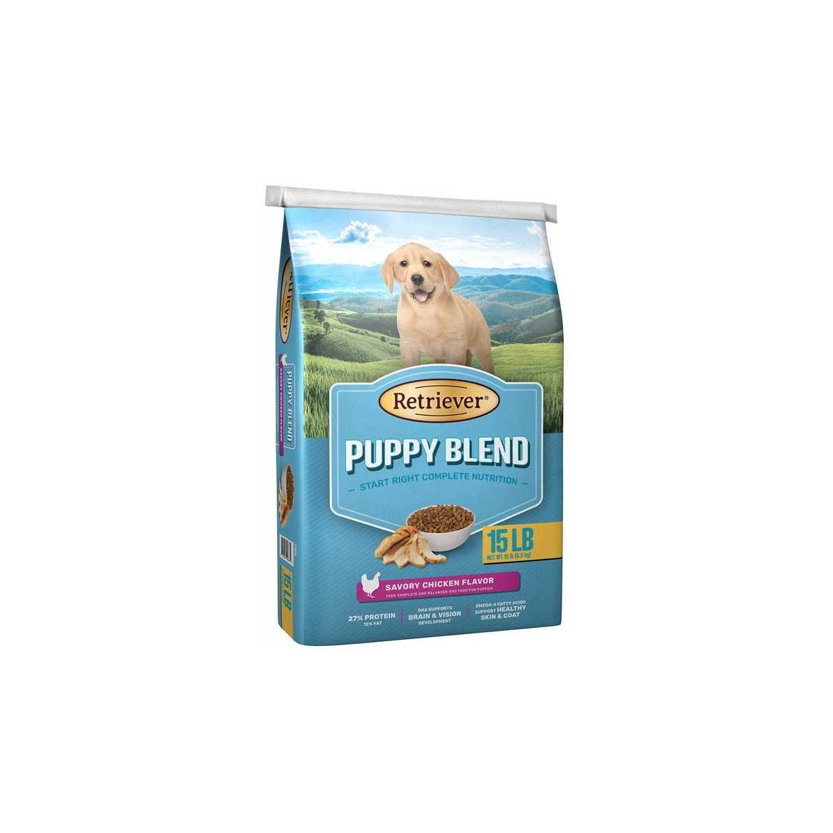 Retriever Puppy Blend Savory Chicken Flavor Dry Dog Food - Nail Gallerys