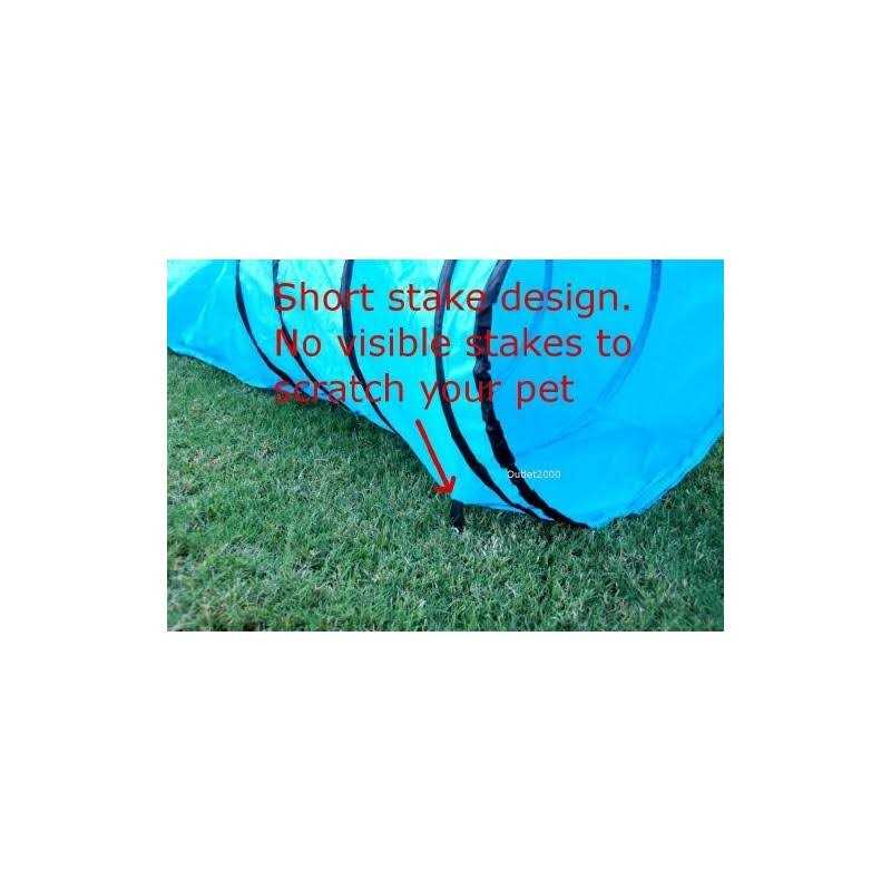 Hdp 18 Ft Dog Agility Training Open Tunnel - Nail Gallerys