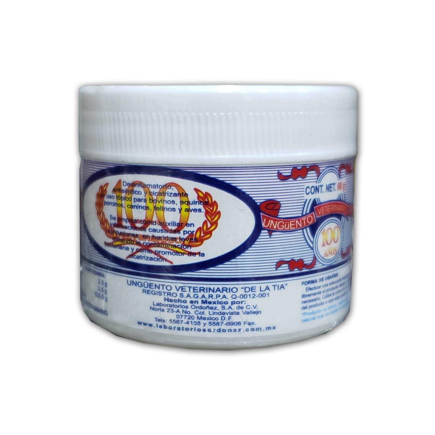 Unguento De La Tia 60grms De La Tia Veterinary Ointment 60g - Nail Gallerys