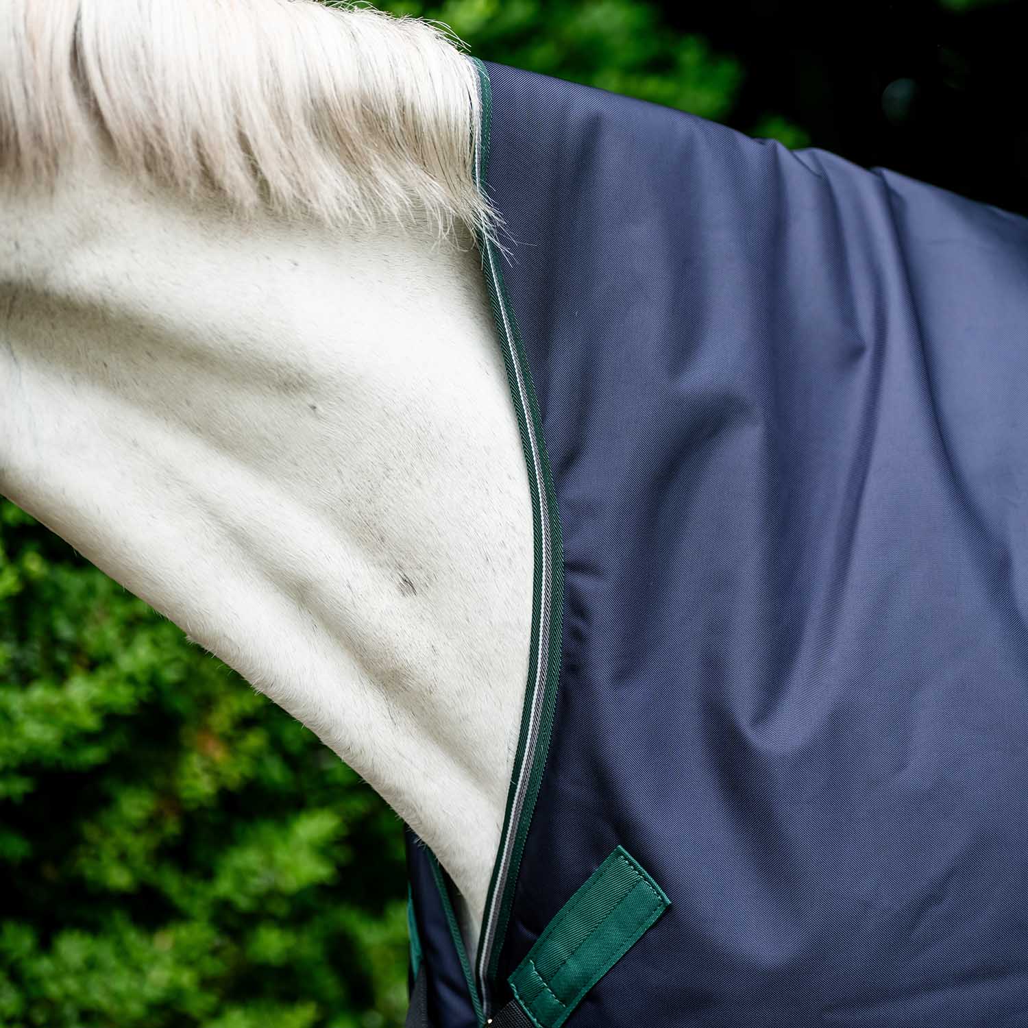 Rambo Wug Turnout, 400 gram, Navy/Hunter Green - Nail Gallerys