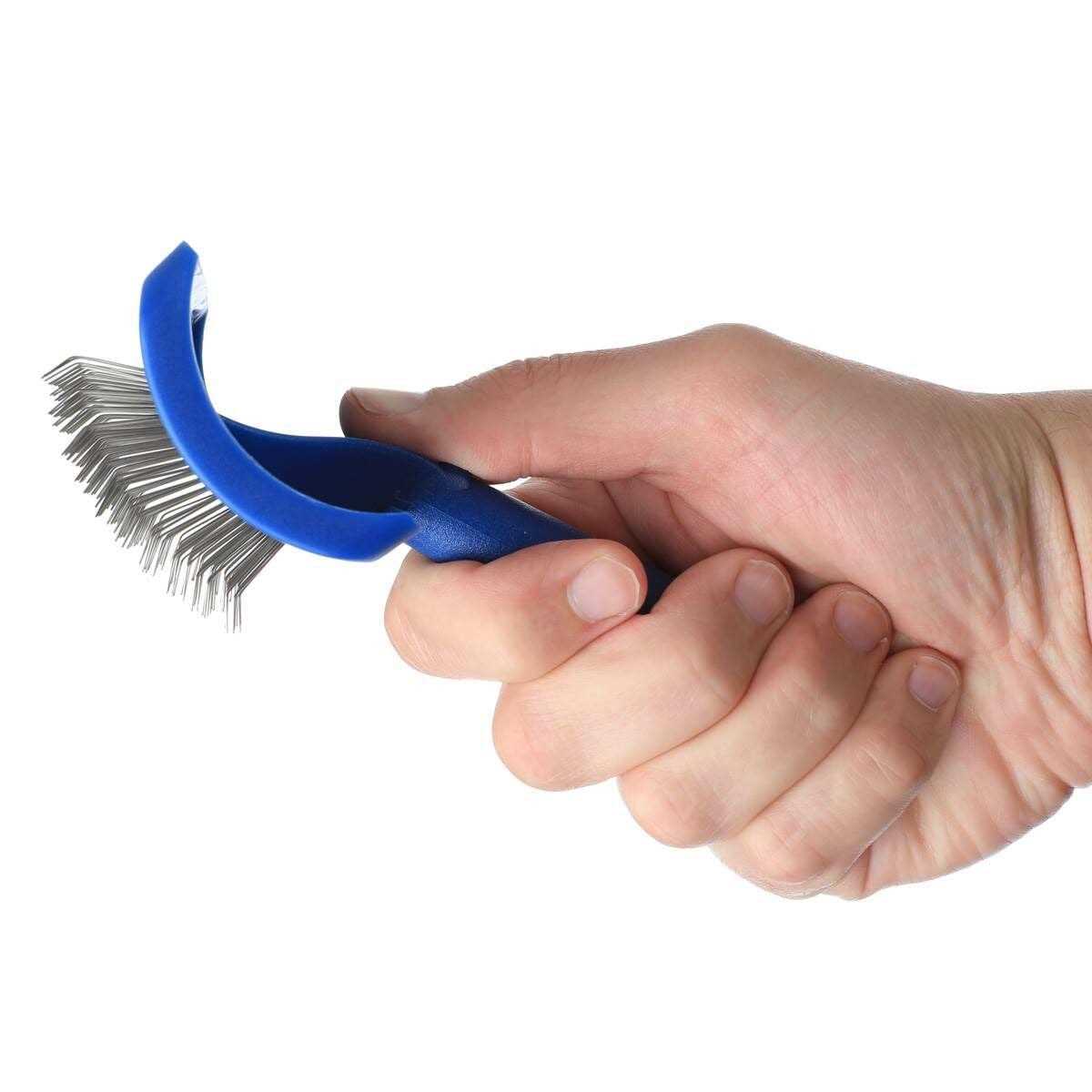 Tuffer Than Tangles Slicker Brush with Long - Nail Gallerys