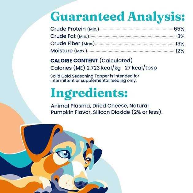 Solid Gold Pumpkin Nutrientboost Dog Meal Topper - Nail Gallerys