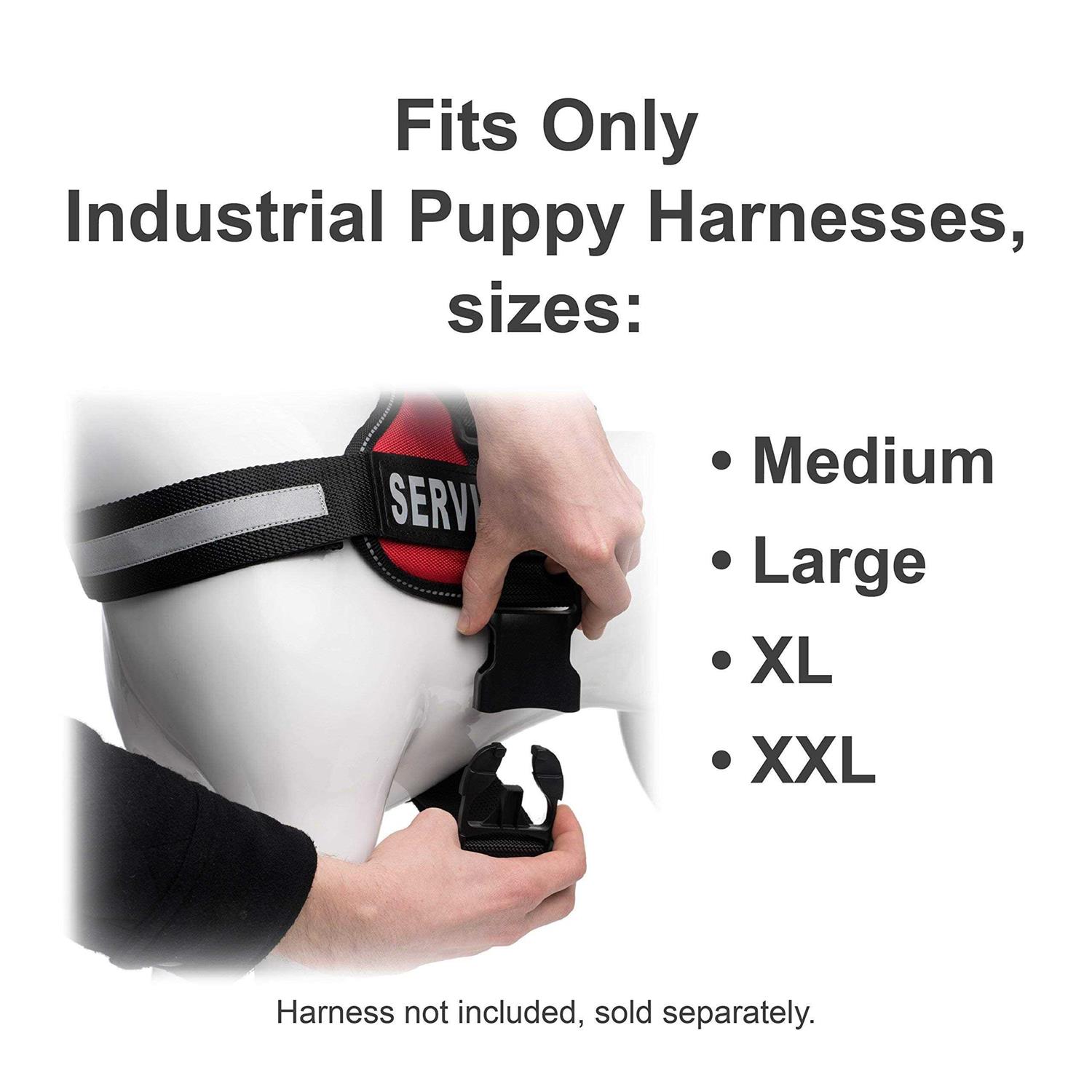 Industrial Puppy Dog Harness Chest Strap Extender Harness Service Dog Vest, Therapy Dog Vest, Emotional Support Dog Vest, and Others - Nail Gallerys