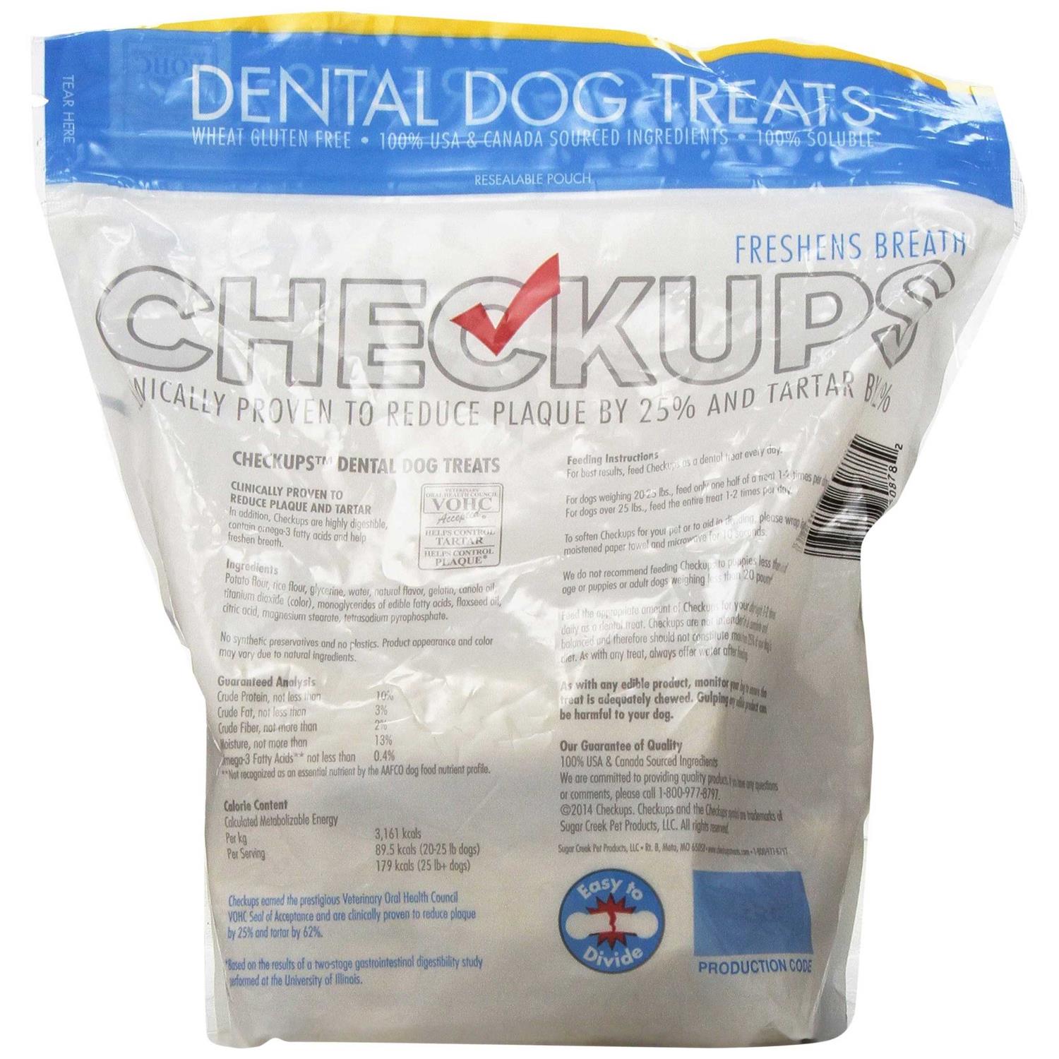 Checkups Dental Dog Treats - Nail Gallerys