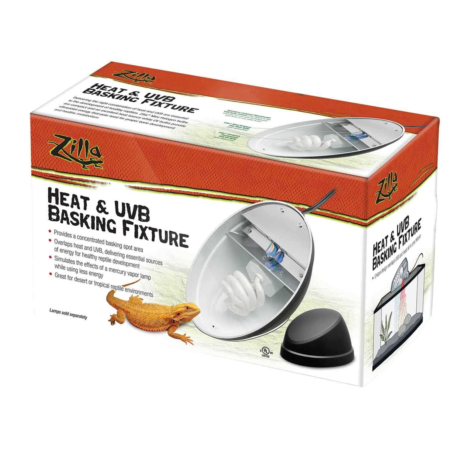 Zilla Heat & UVB Basking Fixture - Nail Gallerys