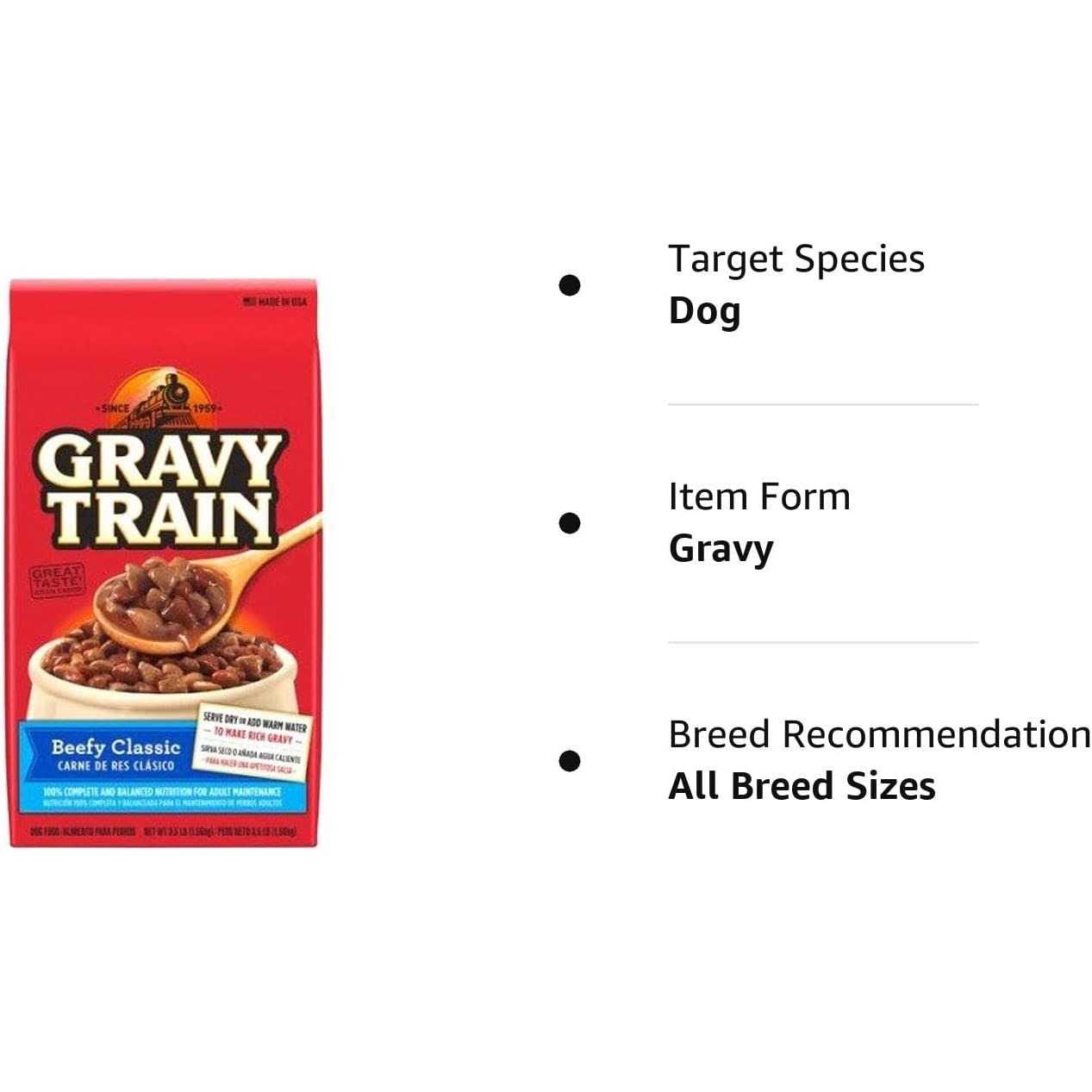 Gravy Train Beefy Classic Dry Dog Food - Nail Gallerys