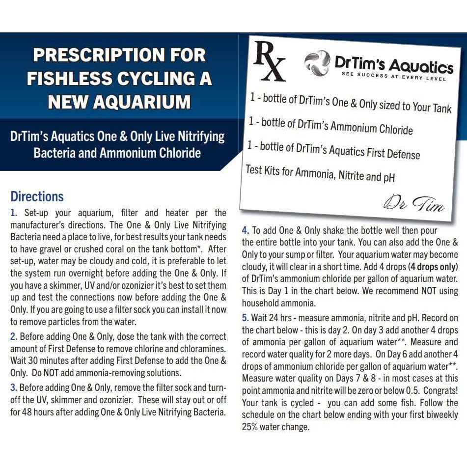 DrTim’s Aquatics s Aquatics Reef One and Only Nitrifying Bacteria - Nail Gallerys