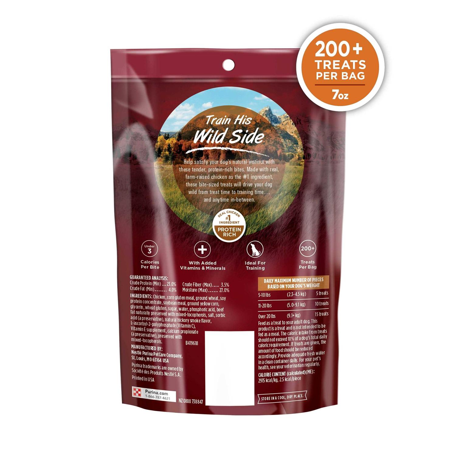 Purina One Dog Training Treats True Instinct Bites with Farm-Raised Chicken - Nail Gallerys