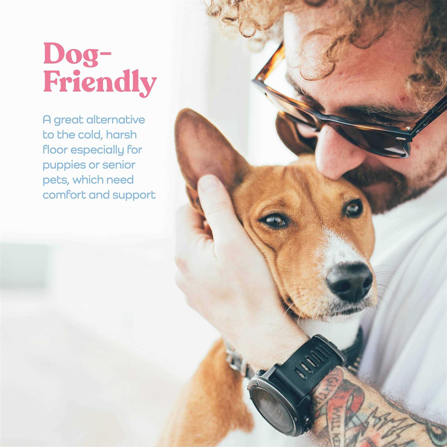 Pitpet Orthopedic Large Dog Bed Ultra Comfortable Dog Bed for Large Dogs Small, Medium, Large and Extra-Large Dogs/Cats with Sherpa top - Nail Gallerys