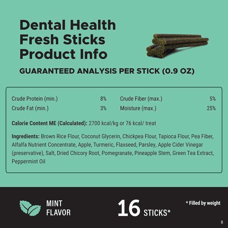 Pet Honesty Dental Health Fresh Sticks Dental Treats for Dogs - Nail Gallerys
