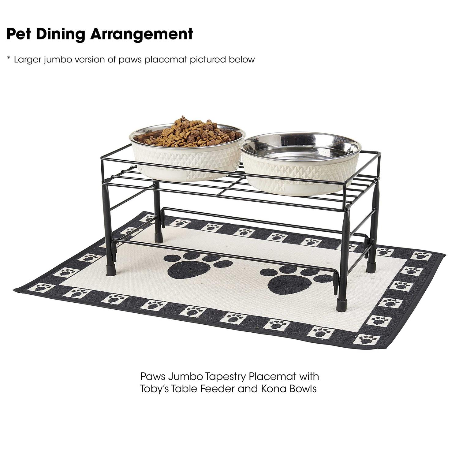 Petrageous Designs Paws Tapestry Placemat - Nail Gallerys