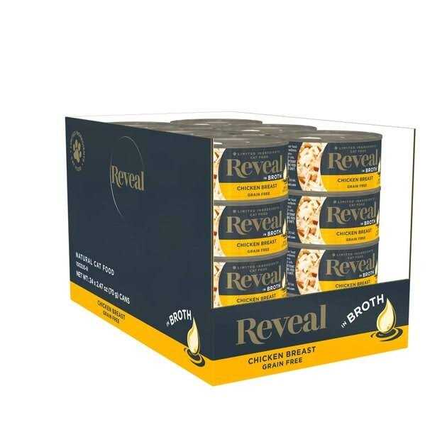 Reveal Natural Free Chicken Breast in Broth Wet Cat Food - Nail Gallerys