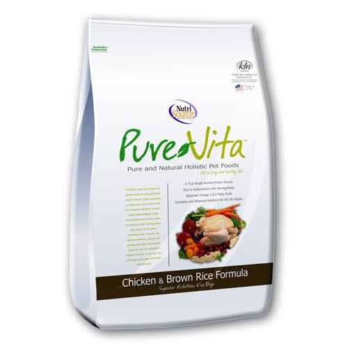 PureVita Chicken & Brown Rice Dry Dog Food - Nail Gallerys