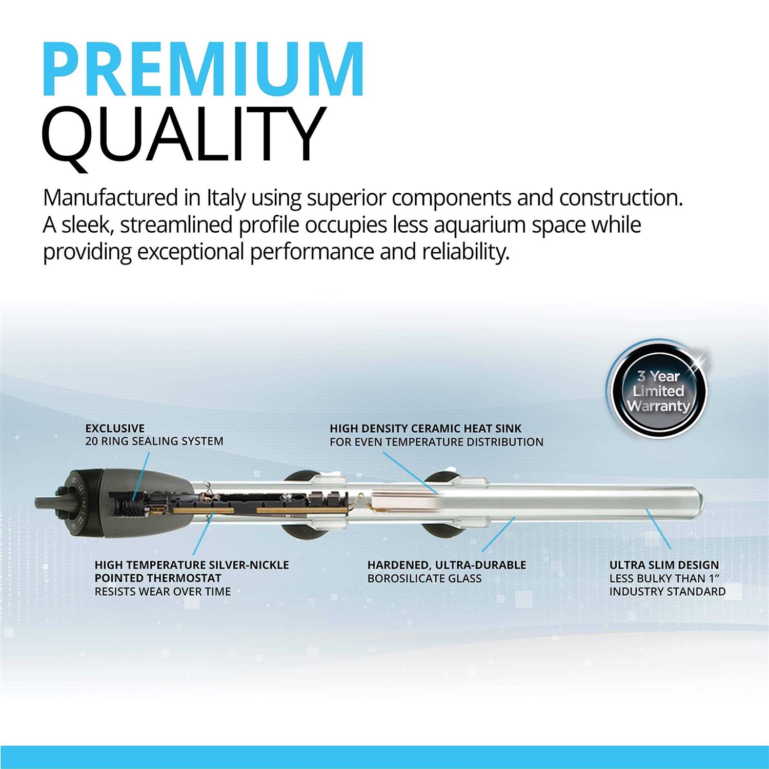 Fluval M50 Submersible Heater - Nail Gallerys