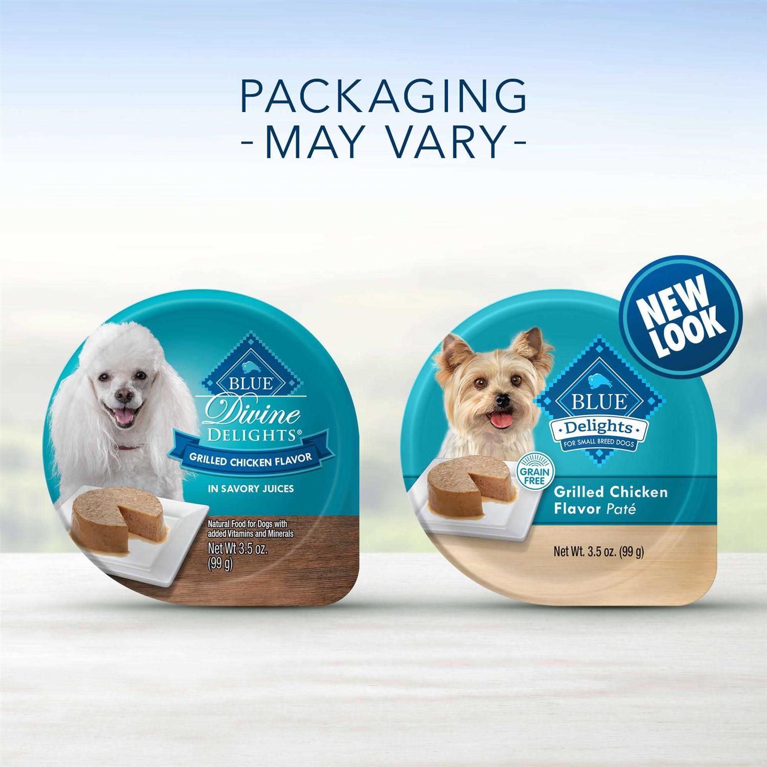 Blue Buffalo Delights Grilled Chicken Flavor Pate Small Breed Dog Food - Nail Gallerys