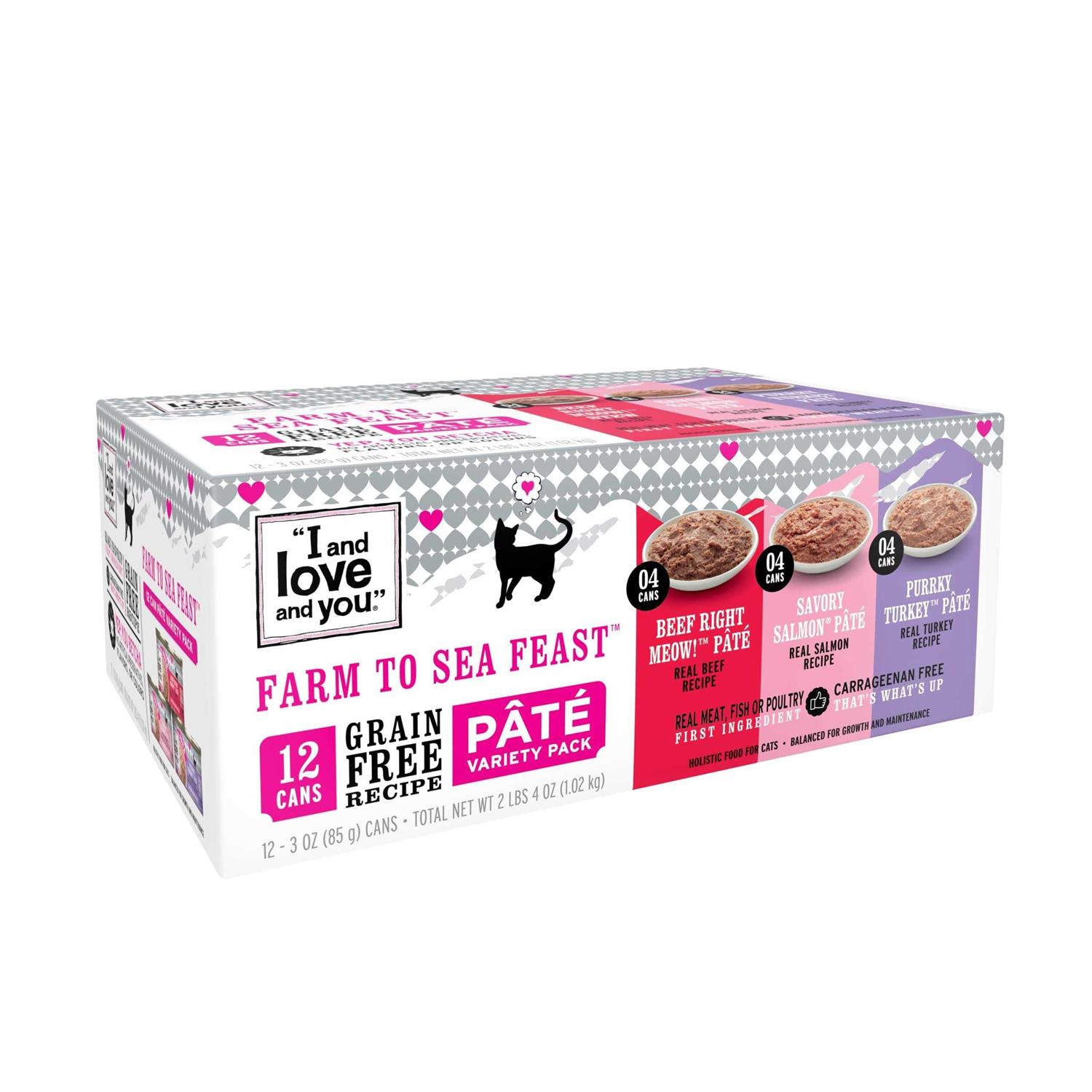 I and Love and You Farm To Sea Feast Wet Cat Food Variety Pack - Nail Gallerys