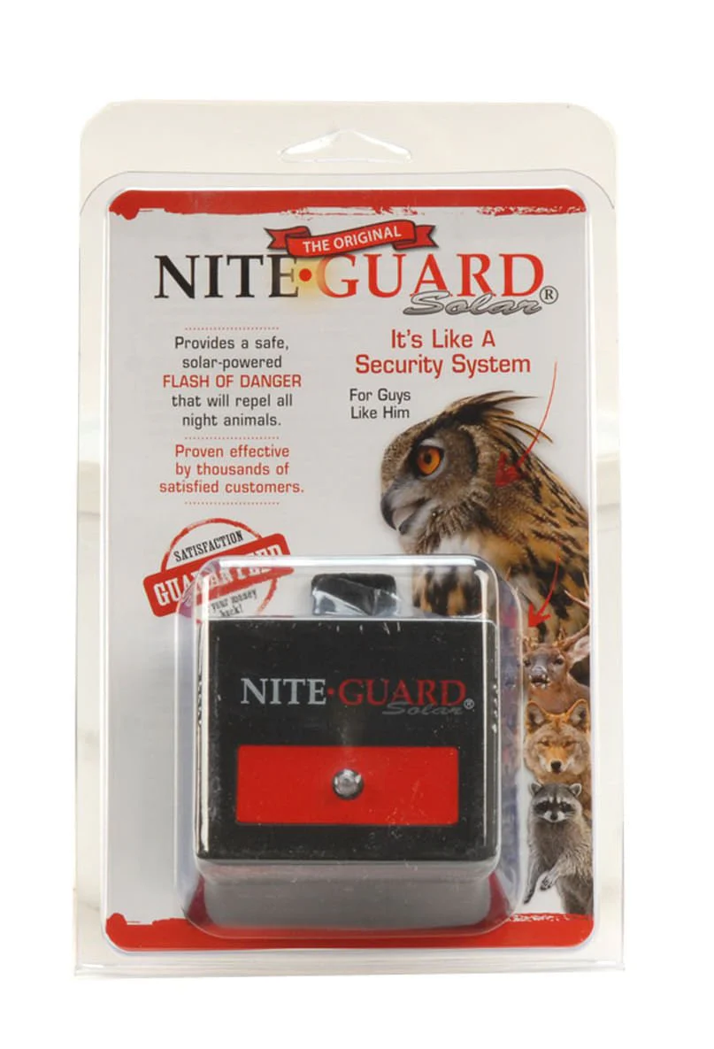 Nite Guard Solar Flash Animal Repellent Device - Nail Gallerys