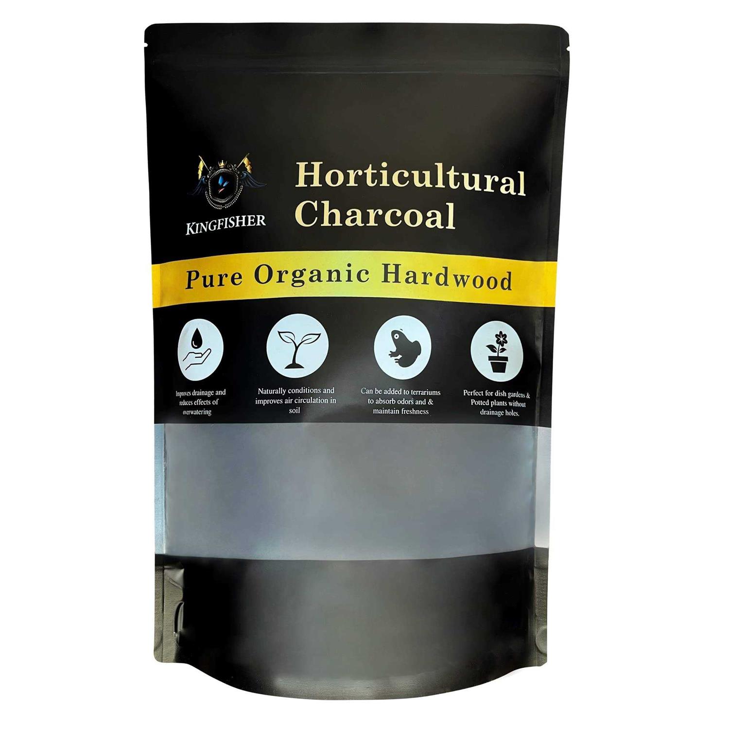 Kingfishers Organic Horticultural Charcoal & Terrarium Charcoal Charcoal for Plants - Nail Gallerys
