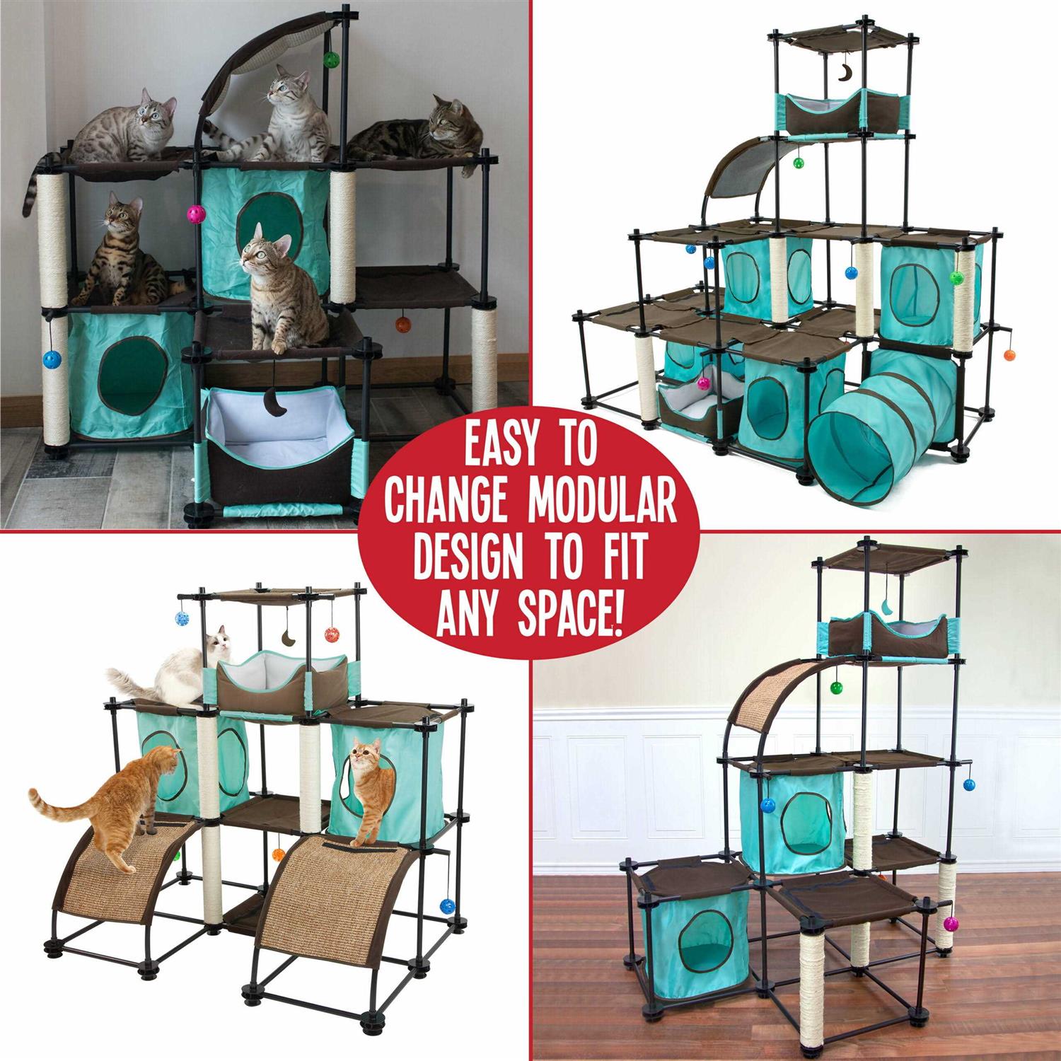 Kitty City Claw Mega Kit Cat Furniture - Nail Gallerys
