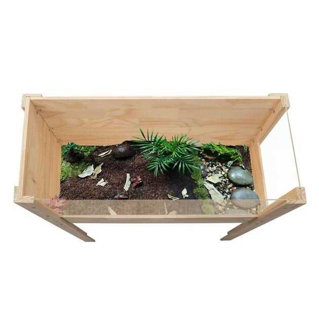 Coziwow Wooden Tortoise Habitat with A Waterproof Cloth - Nail Gallerys