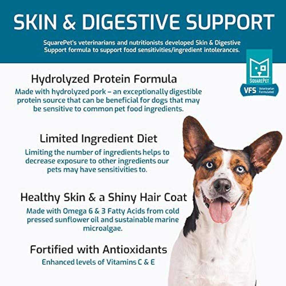 SquarePet VFS Skin & Digestive Support Dry Dog Food - Nail Gallerys
