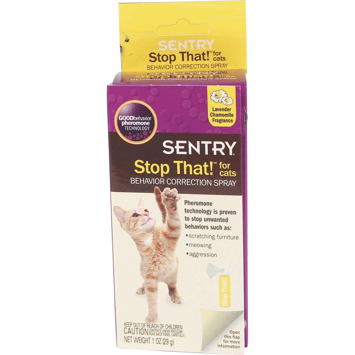 Sentry Stop That Pet Bad Behavior Spray for Cats - Nail Gallerys
