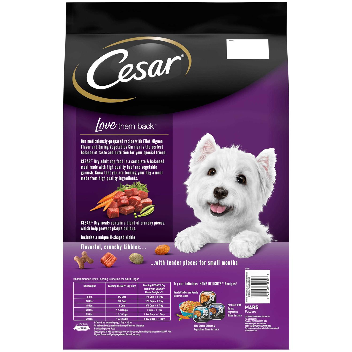 Cesar Small Breed Spring Vegetables Dry Dog Food - Nail Gallerys