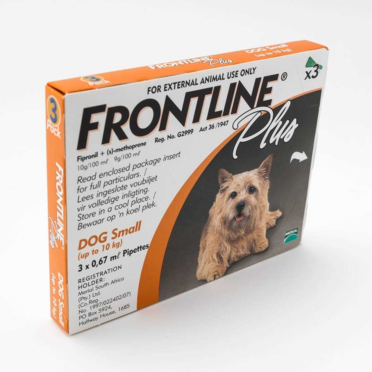 Frontline Plus for Small Dogs 2-10Kg - Nail Gallerys