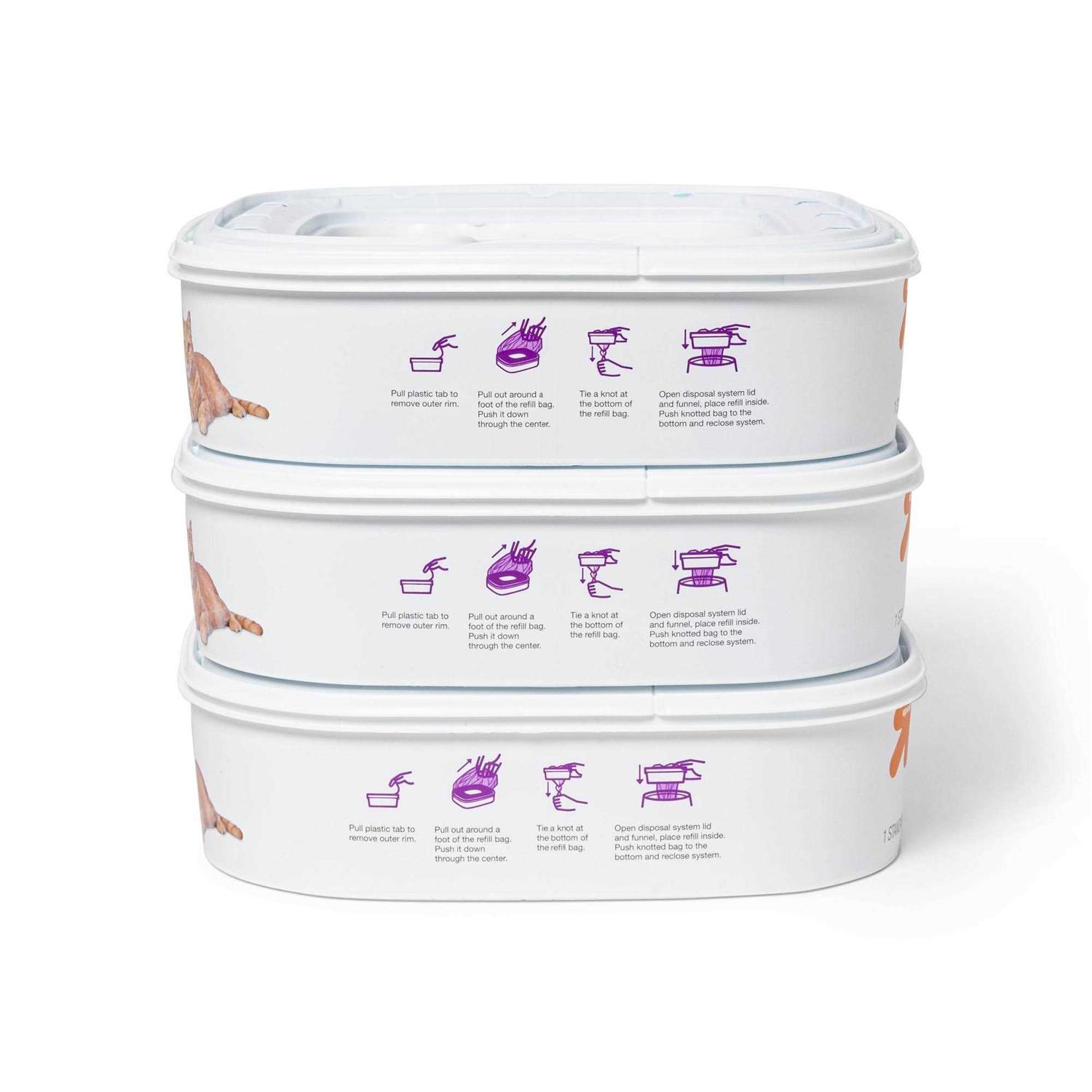 up & up Litter Pail Refills Cat Waste - Nail Gallerys